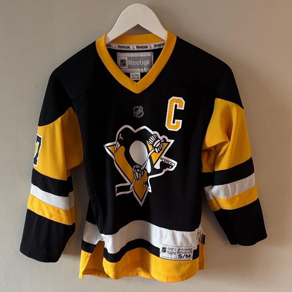 Reebok Crosby Pittsburgh Penguins jersey